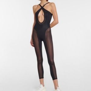 Adam Selman Sport Keyhole Catsuit